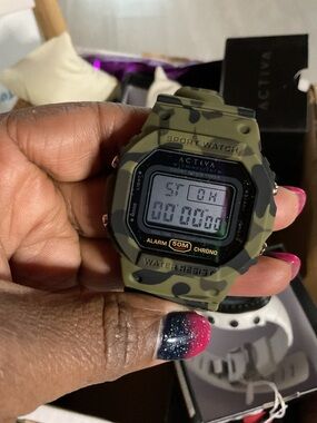 Invicta x Activa Retro Camo Digital Sport 49mm Watch